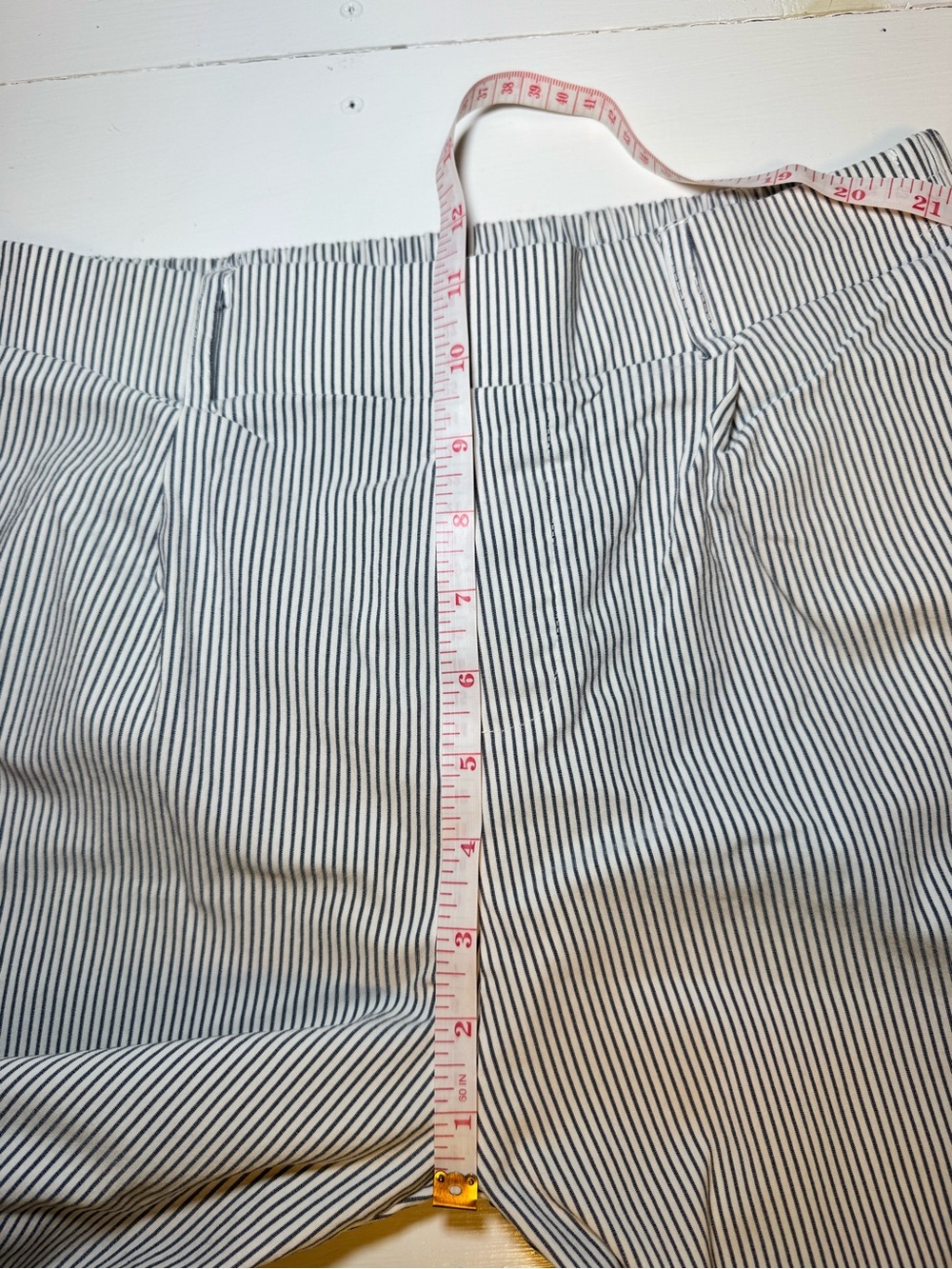 Shinestar Women’s Striped Trousers - Blue & White - Picture 12 of 15